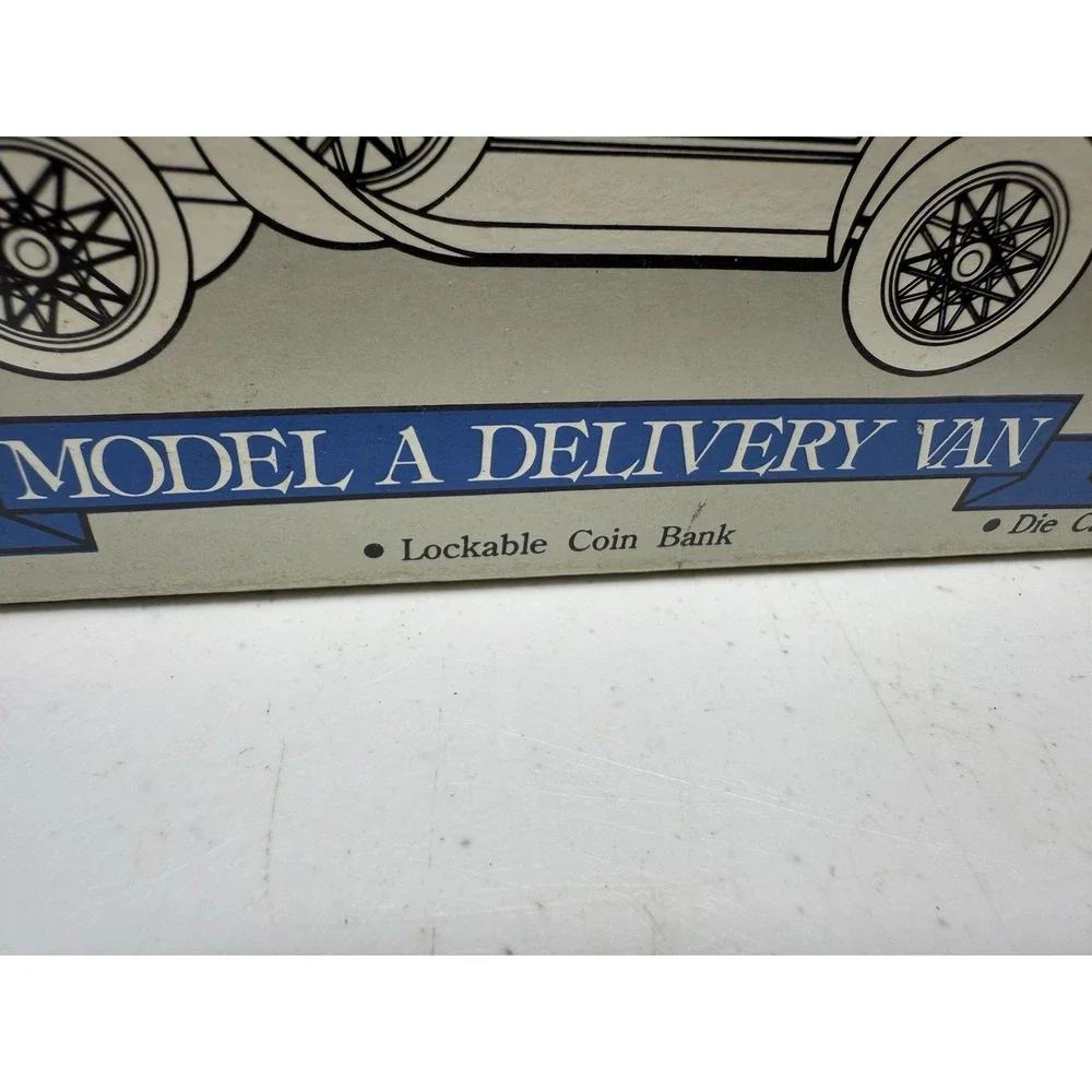 Liberty Classics Tedd Cycle V-Twin Mfg. Ford Model‎ A delivery truck coin bank